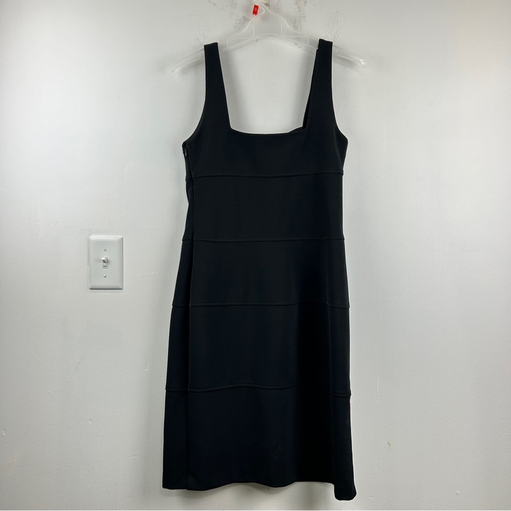 Joseph Ribkoff Black Studded Bondage Dress - Picture 7 of 8